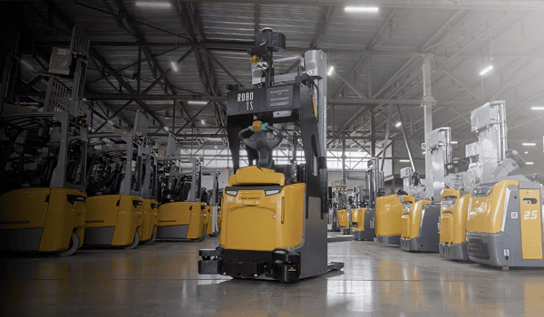 Робот штабелер на главной